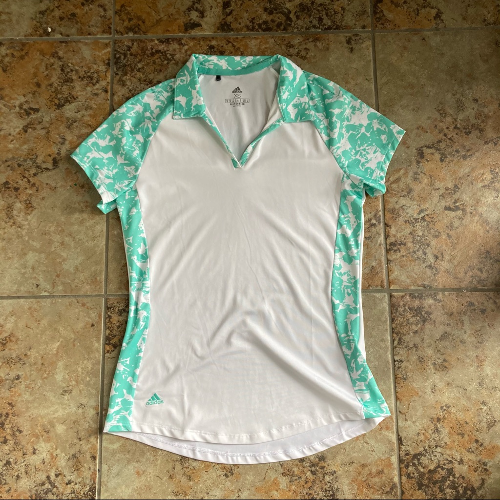 Adidas Womens Ultimate365 Primegreen Golf Polo